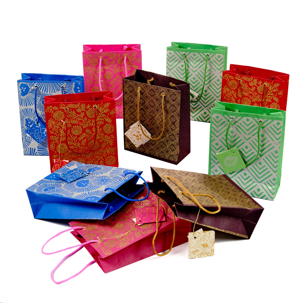 Handmade Paper Gift Bags Handmade Paper Gift Bags
